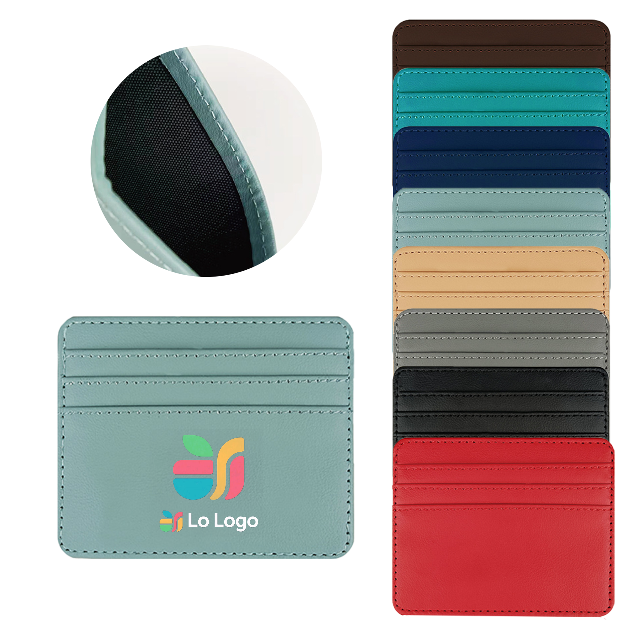 PU Compact Card Holder 2