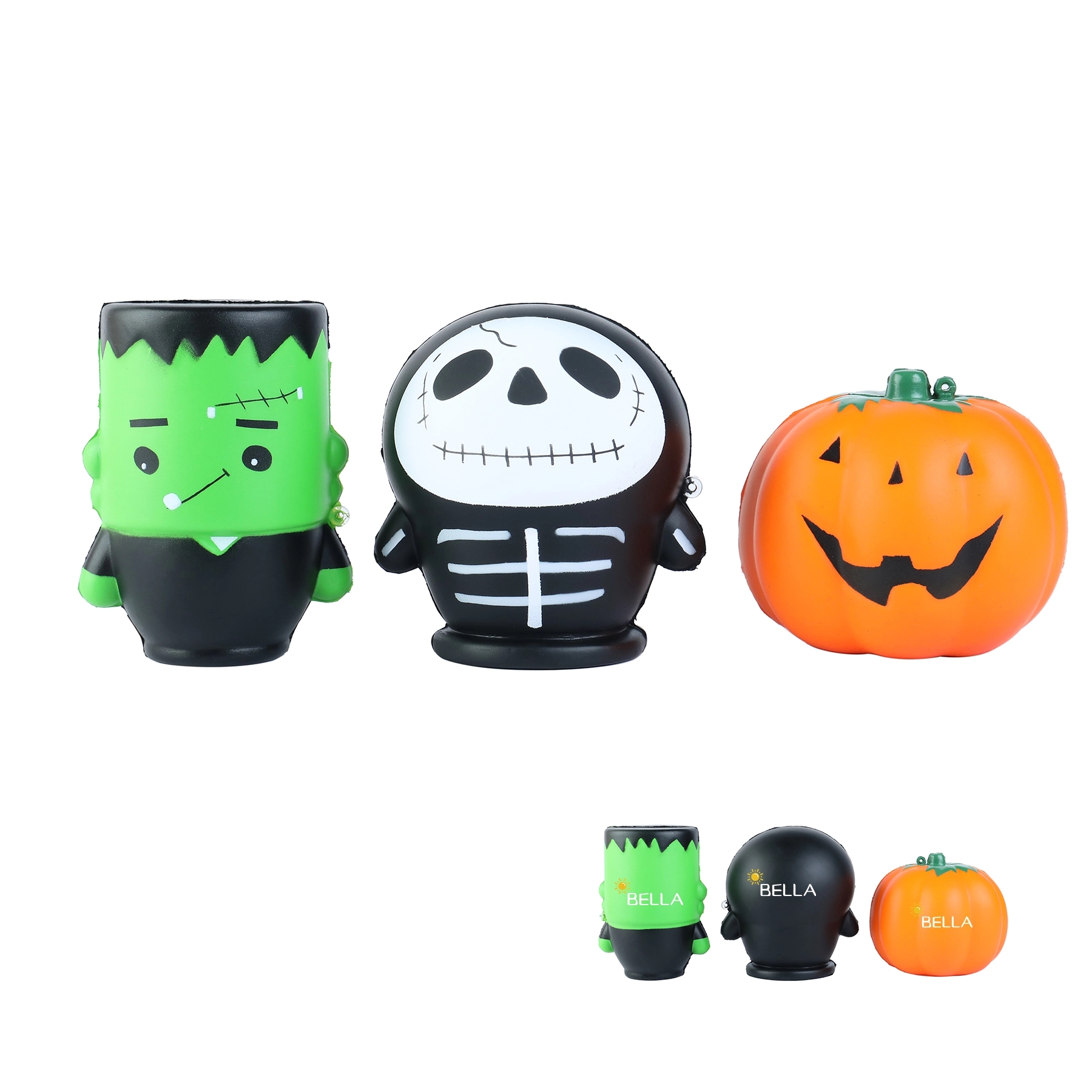Stock Halloween Slow Rising Stress Reliever Toys 1