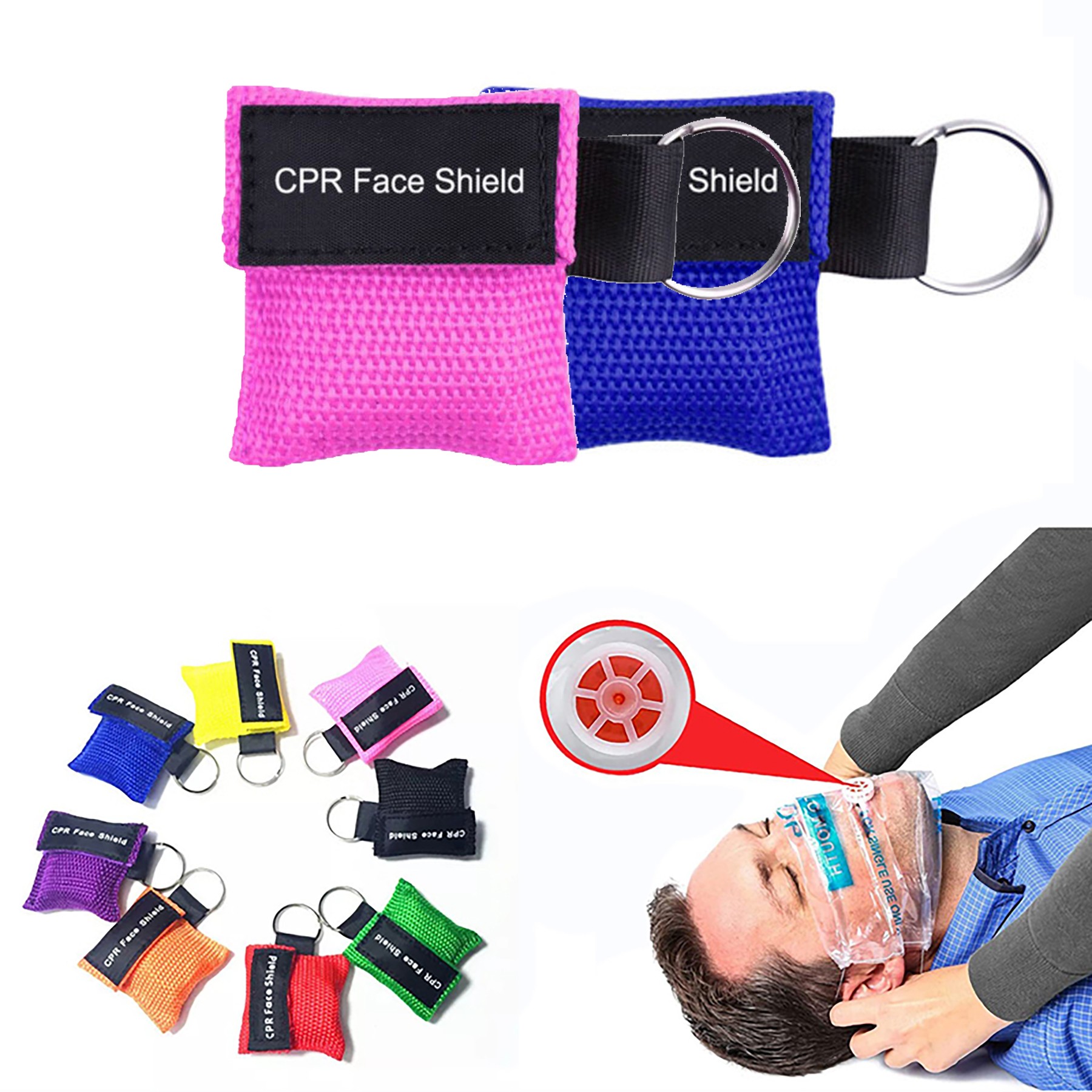 Disposable CPR Mask