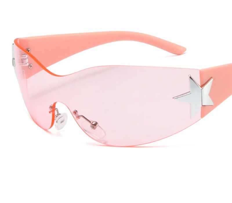 UV400 Fashion Rimless Sunglasses 6