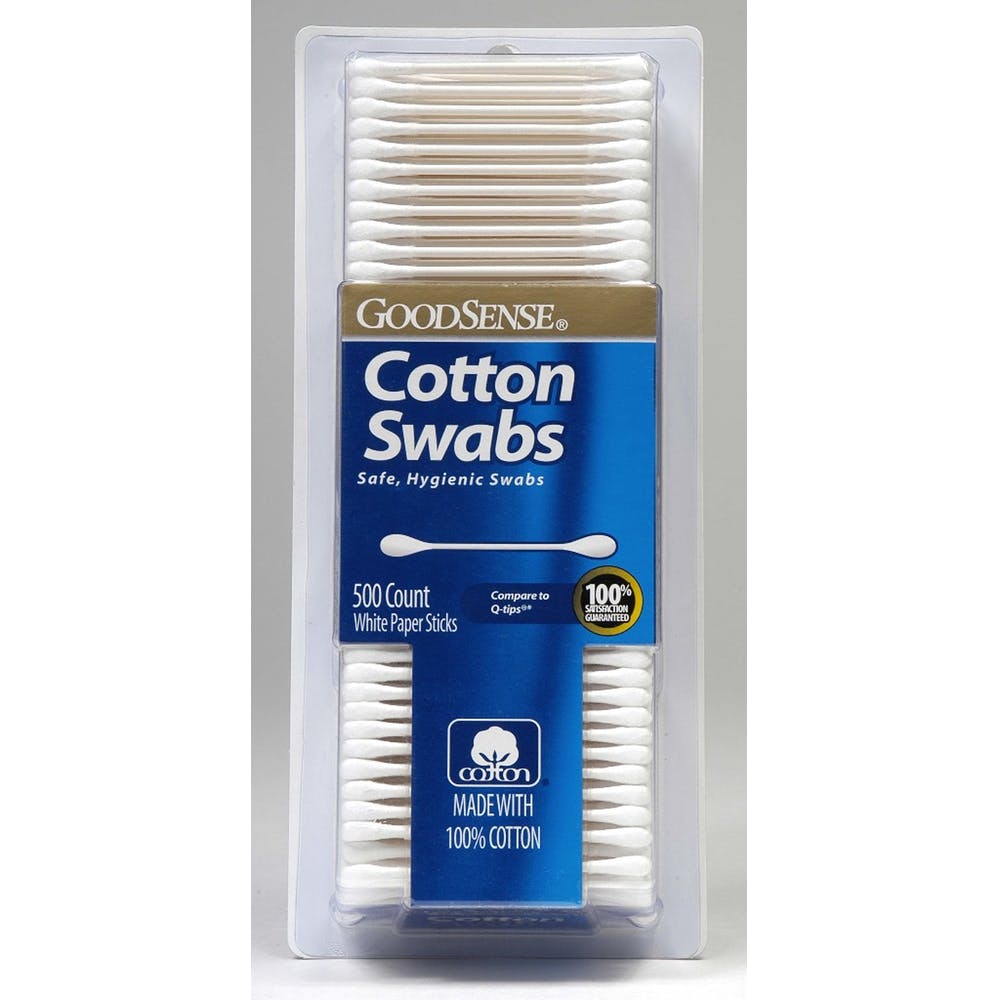 Cotton Swabs - 500 Count White Paper Sticks 2