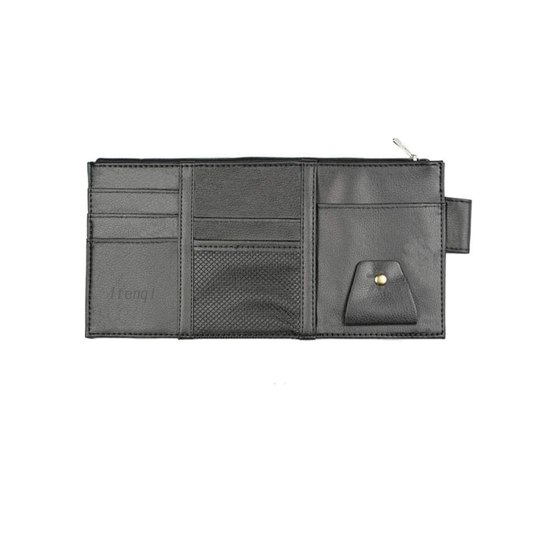 Multi-Pocket Visor Organizer Storage Pouch for Cars 4