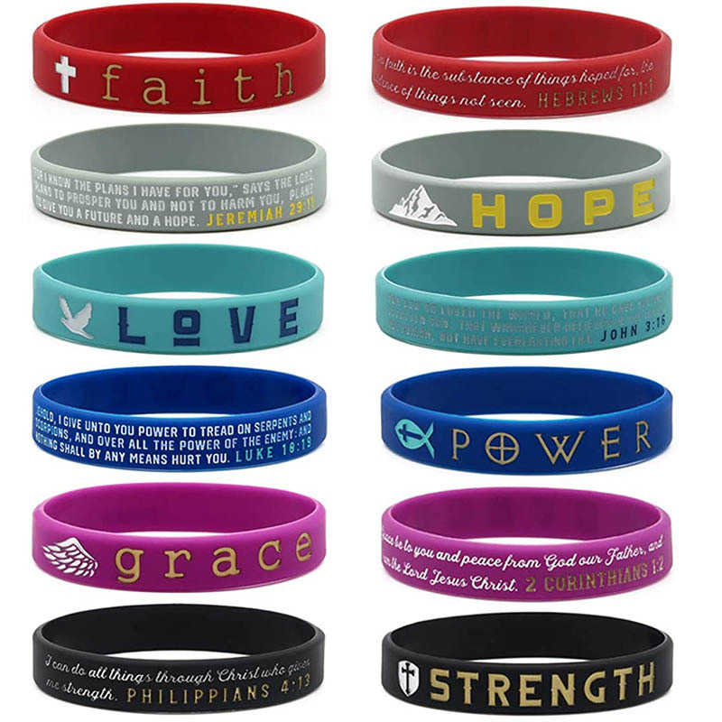Custom Silicone Wristband Bracelet 1