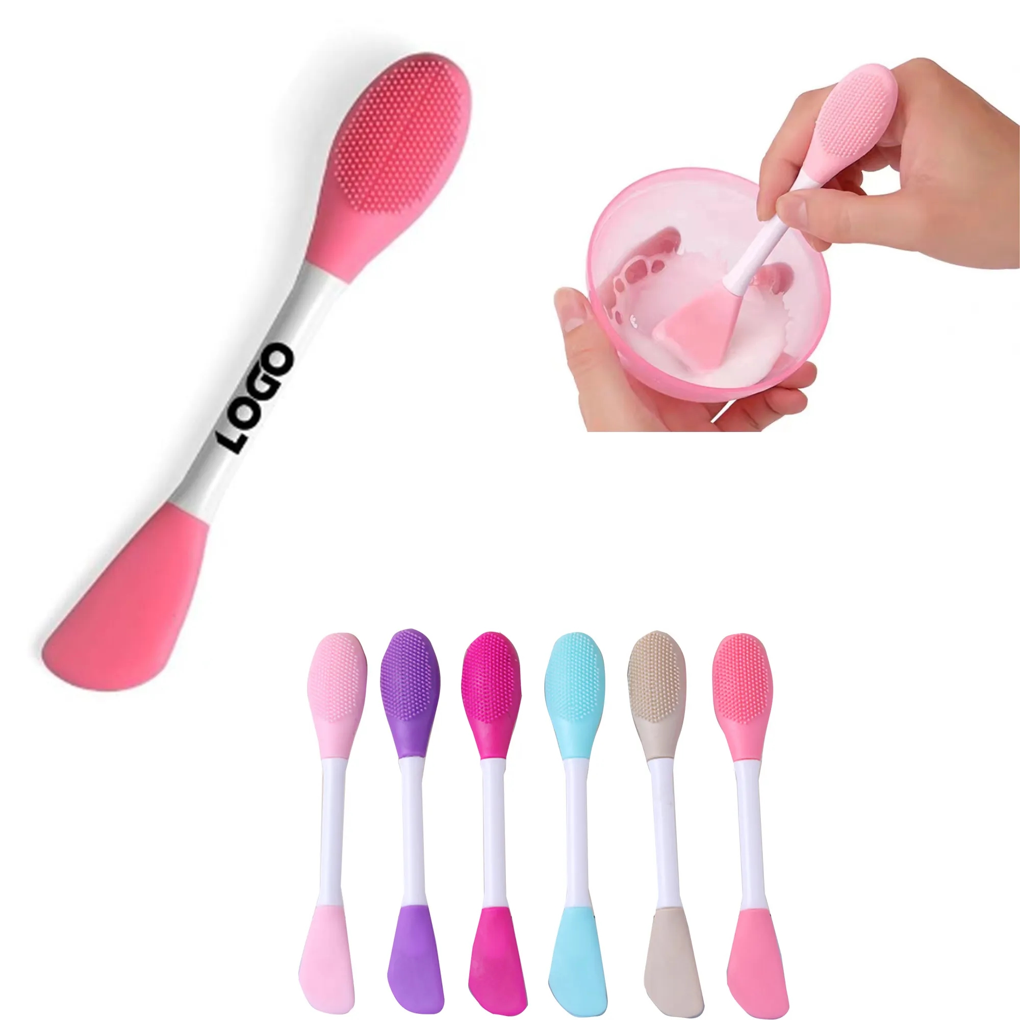 Silicone Face Wash Brush MOQ 10pcs 4