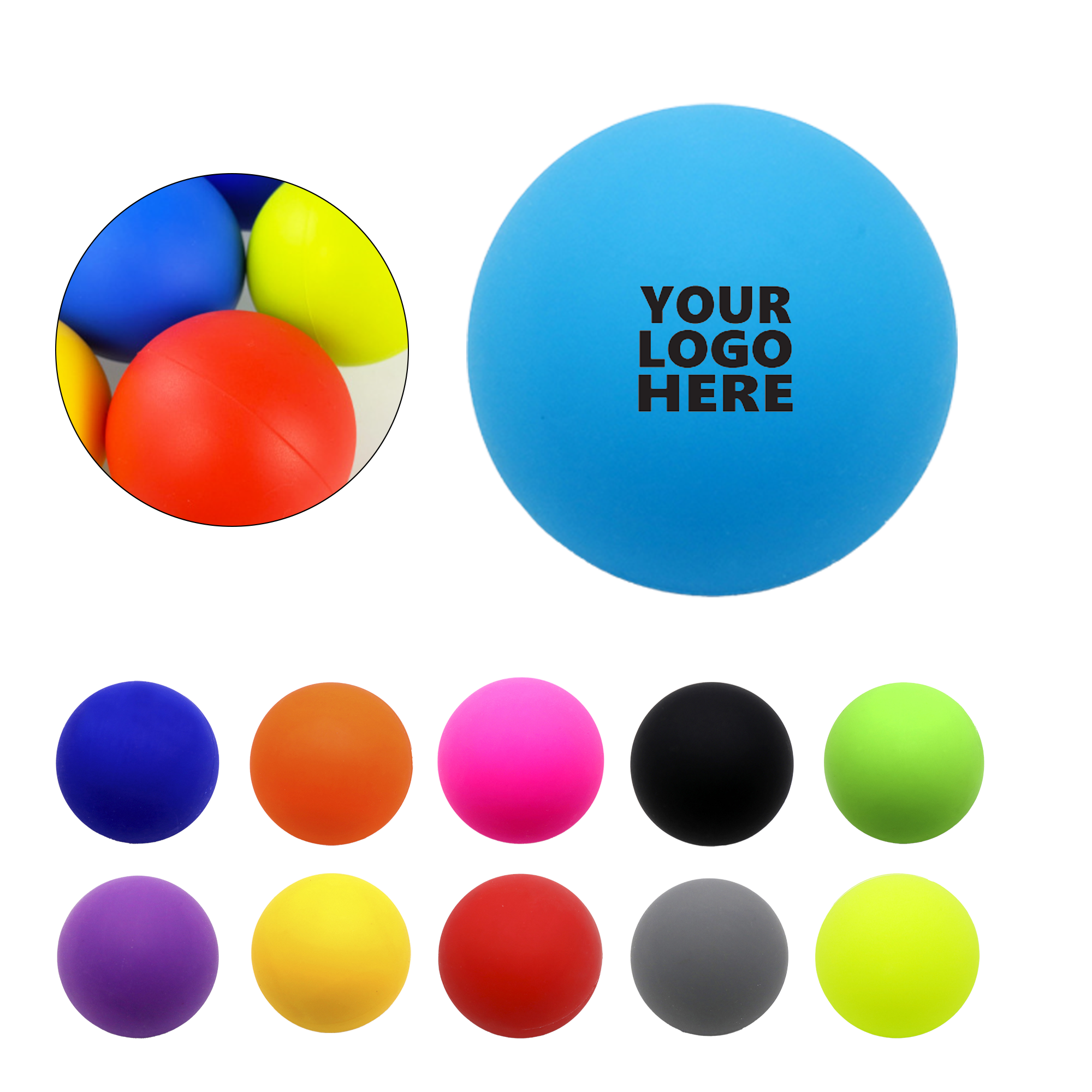 Silicone Yoga Fascial Balls 1