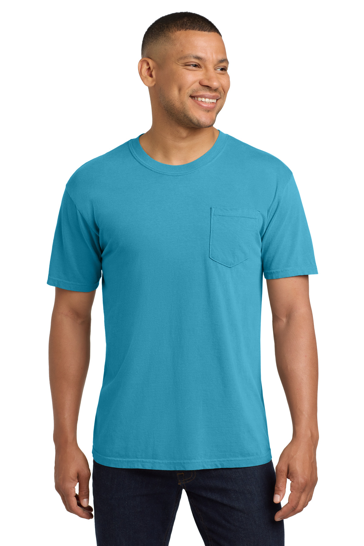 COMFORT COLORS Heavyweight Ring Spun Pocket Tee. 6030 295
