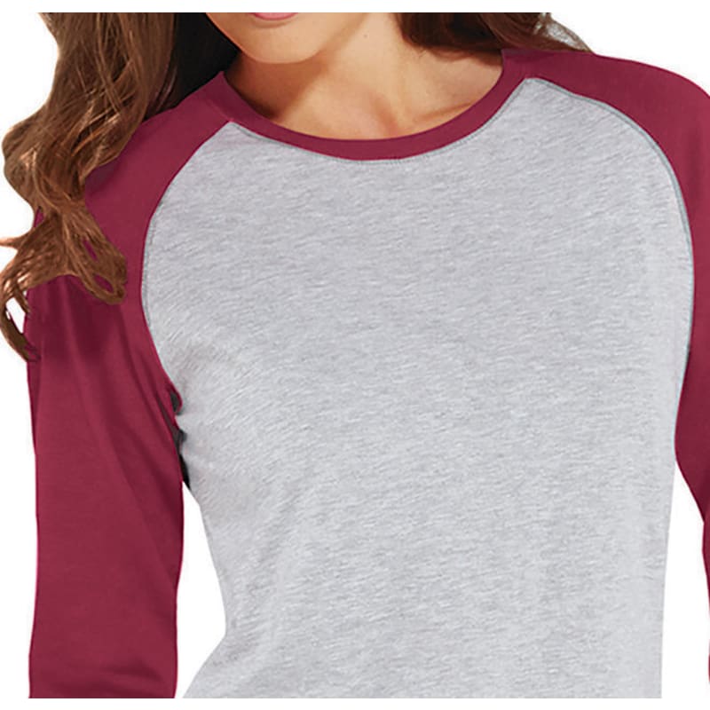 LAT Ladies'' Baseball T-Shirt 6