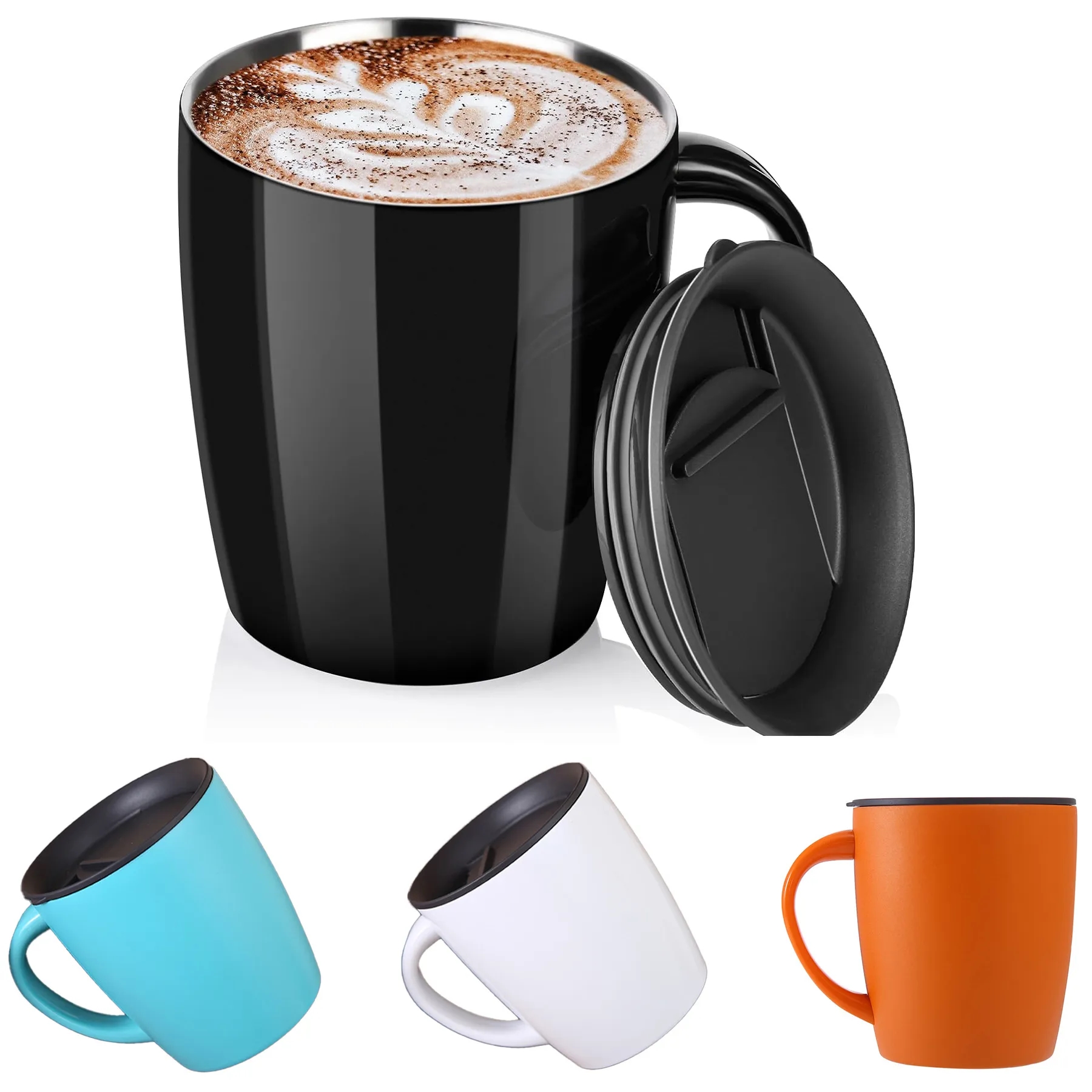 12 oz Stainless Steel Coffee Mug 3