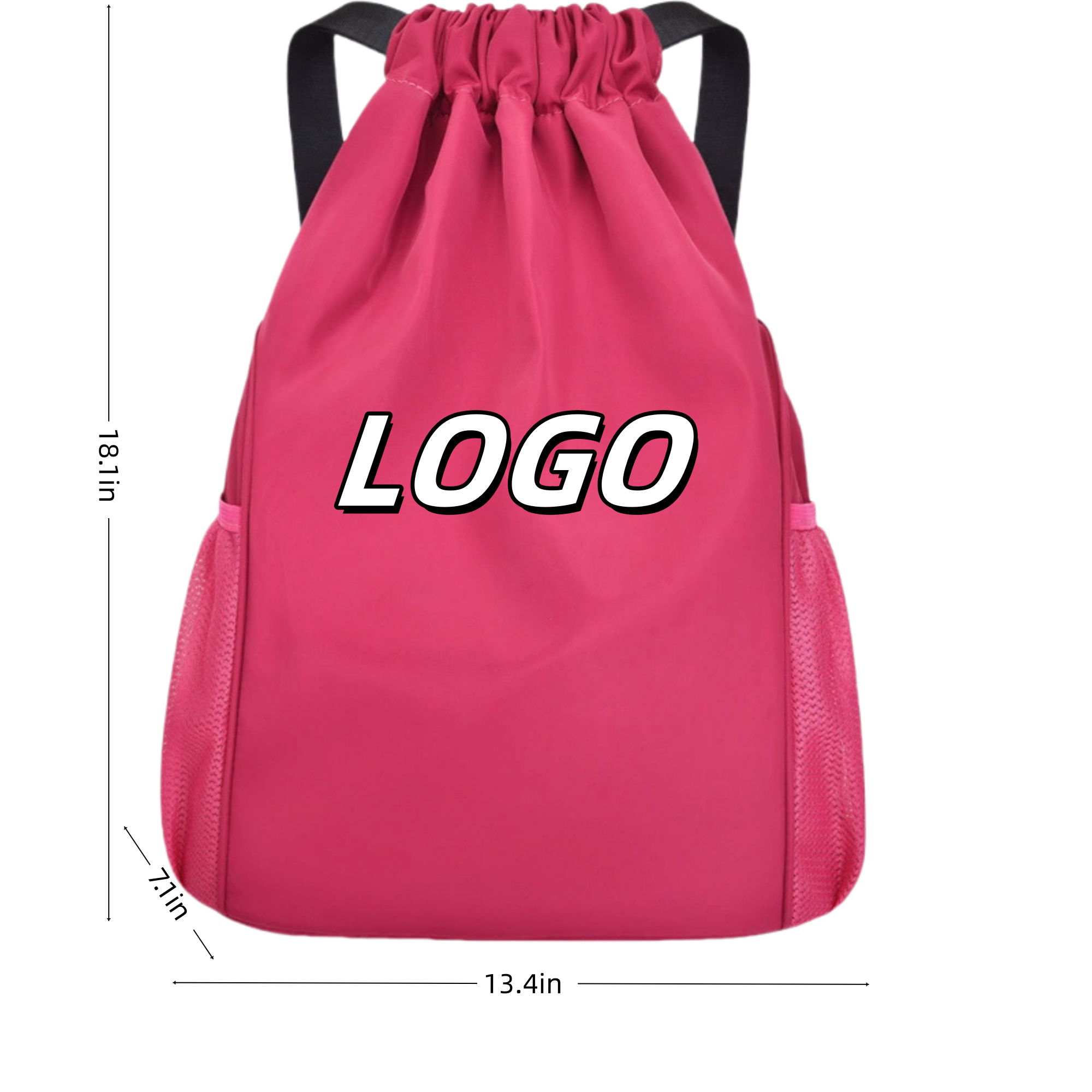 Large Capacity Outdoor Sports Drawstring Backpack 4