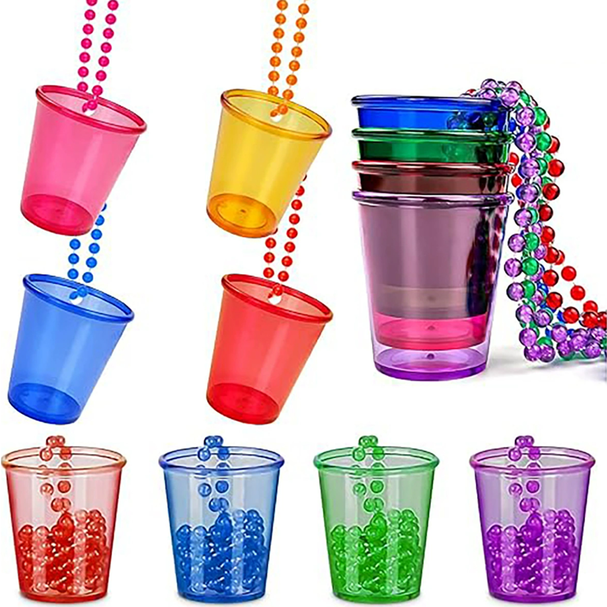 Party Beaded Necklace Cups 3