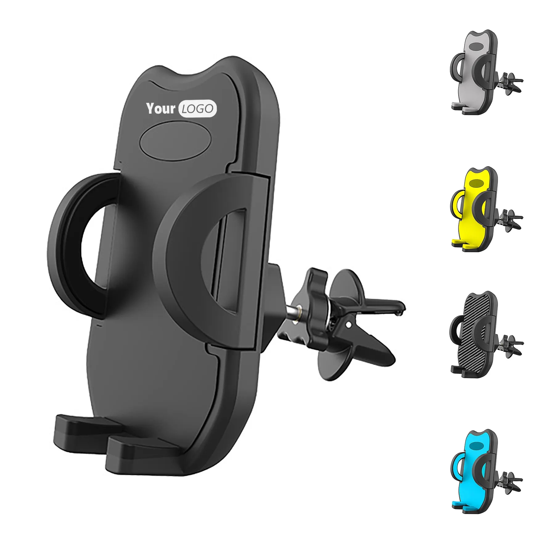 ABS Car Air Conditioning Port Mobile Phone Holder 9