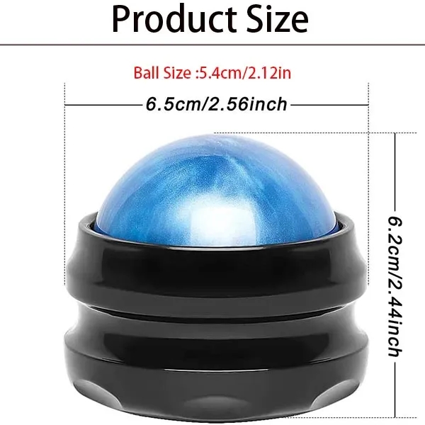 Mannual Resin Massage Roller Therapy Ball 5