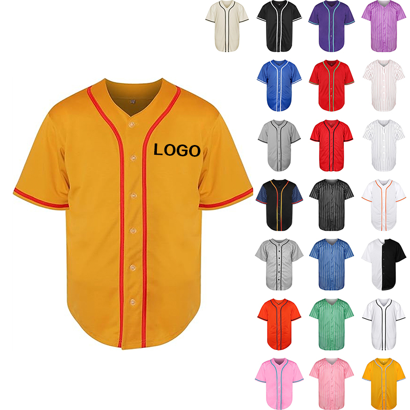 Full Button Jersey 9