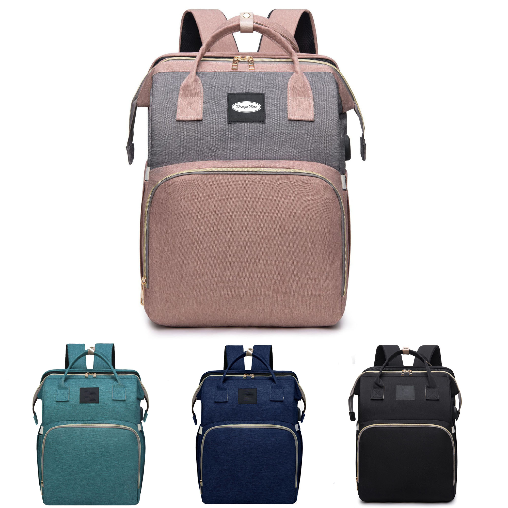 Fashionable Large Capacity Mommy Bag 2