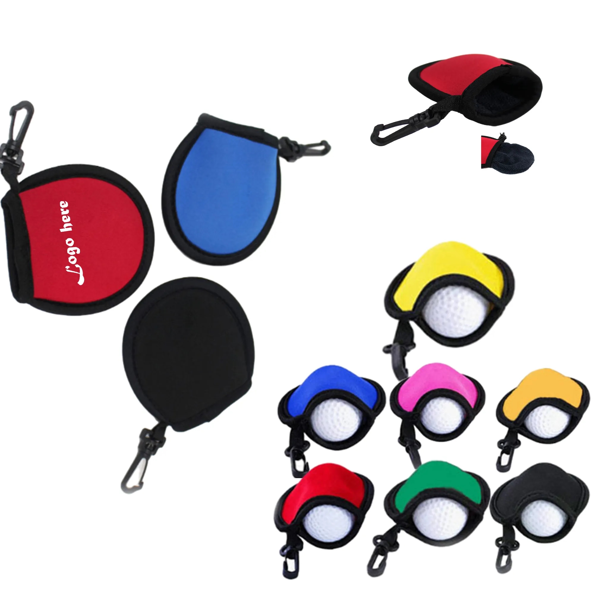 MOQ 50PCS Golf Ball Pouch 5