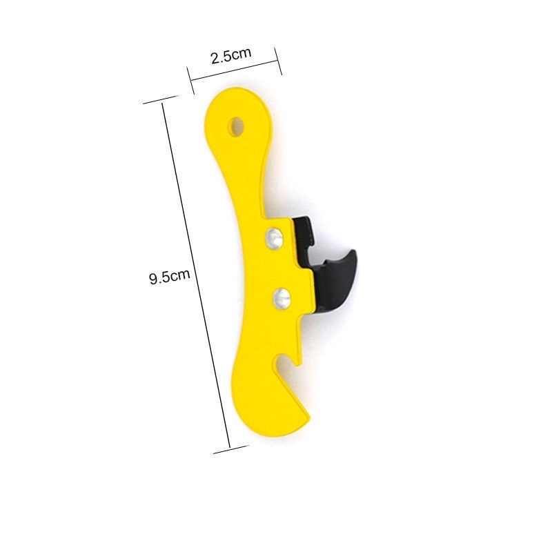 Solid Color Aluminum Bottle Opener and Keychain 11