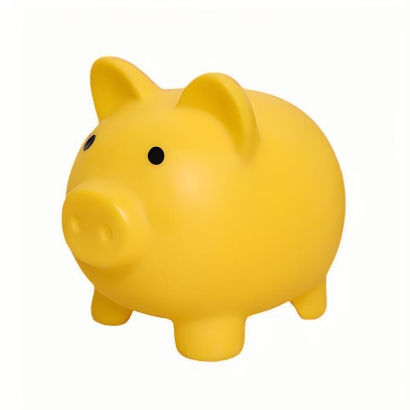 Mini Plastic Piggy Coin Bank 1