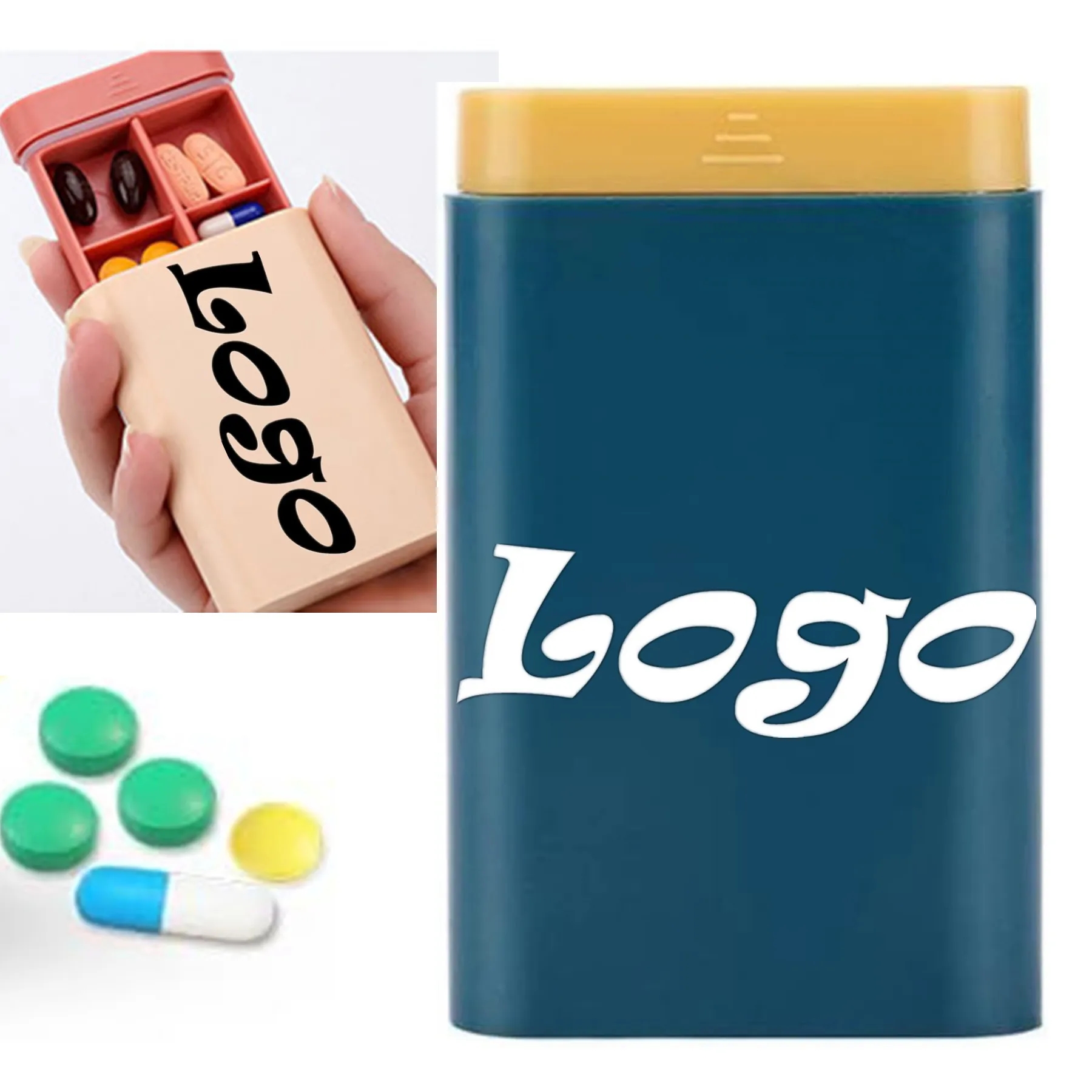 6 Compartment Pill Box 5