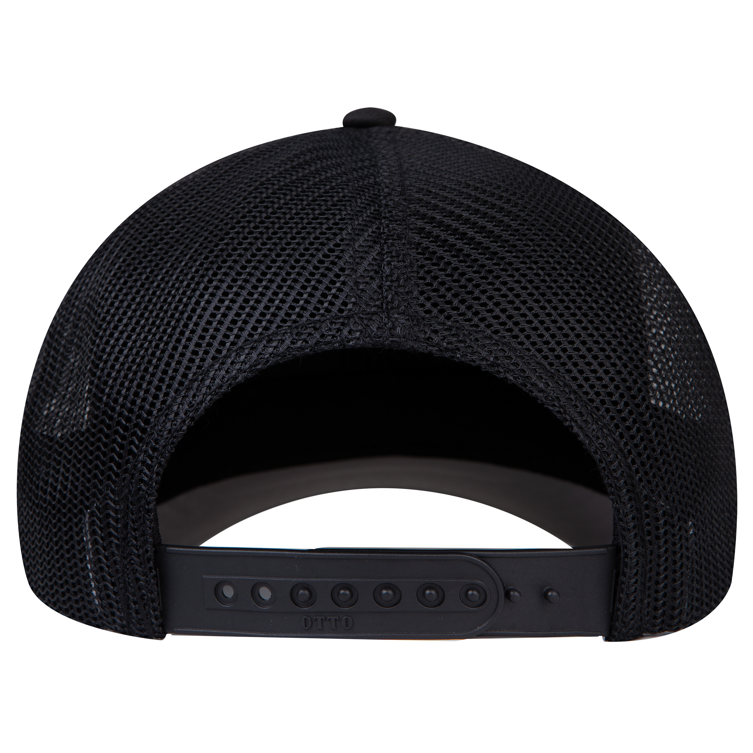 OTTO CAP® Seamless 6 Panel Mid Profile Mesh Back Trucker Hat 1