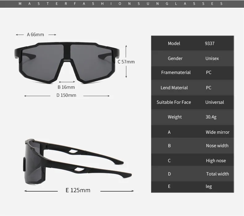 UV Protection Cycling Sport Polarized Sunglasses 3