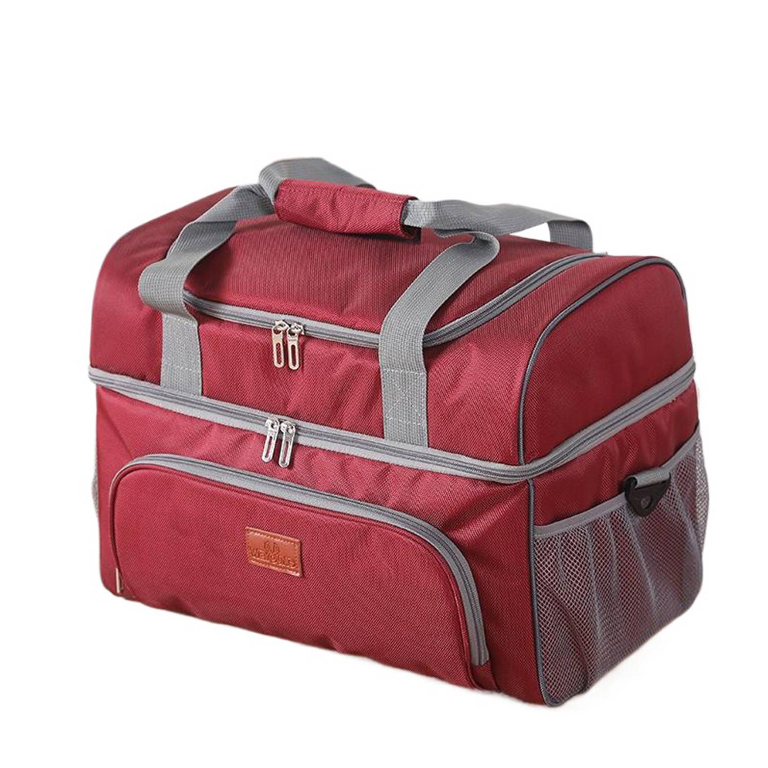 30L Oxford Insulated Cooler Bag w/ Handle for Picnic 9