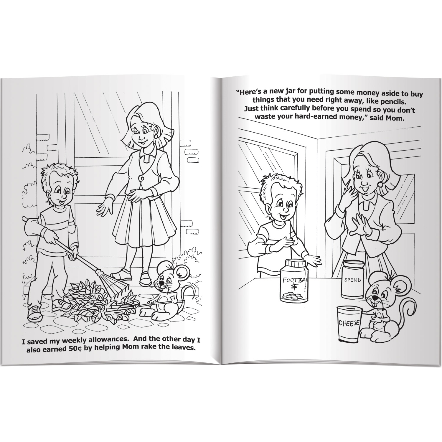 Coloring Book - Learning About Money: My Saving and Spending Plan 3