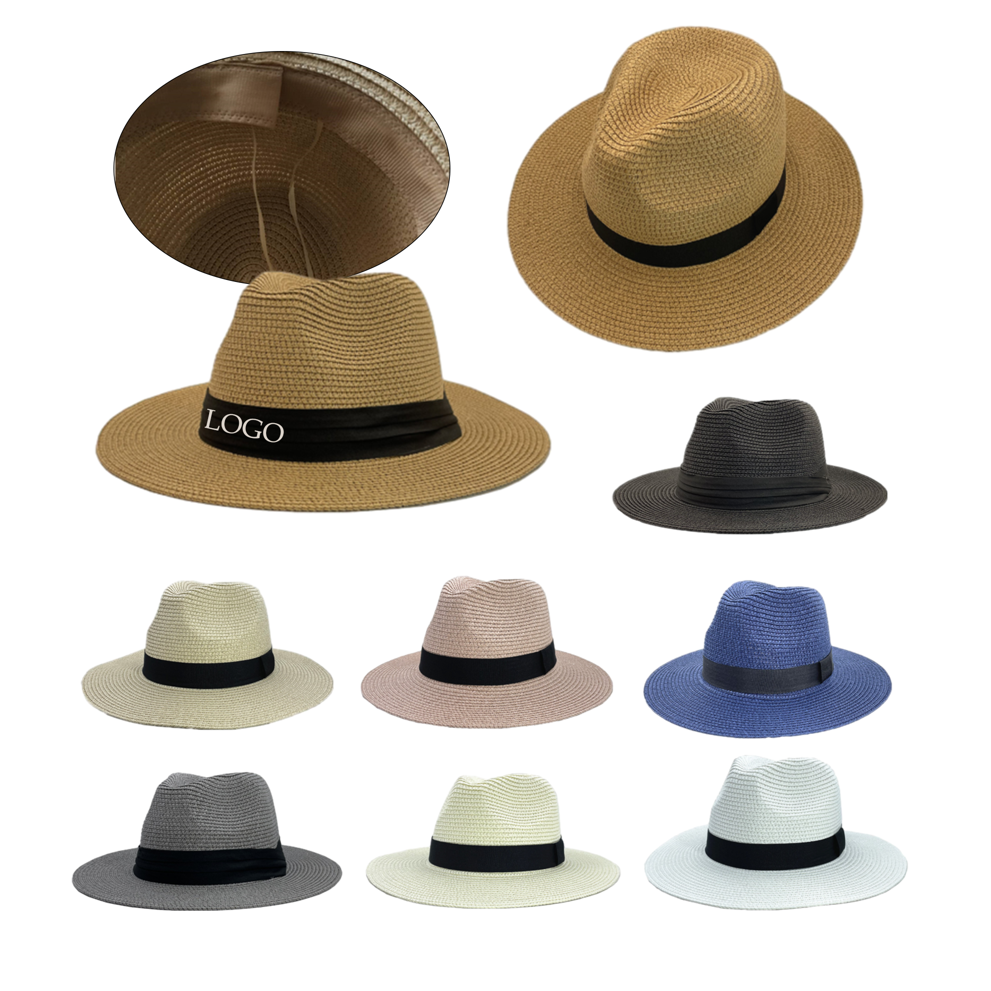 Summer Sun-Proof And Breathable Panama Hat For Both Men And Women 3