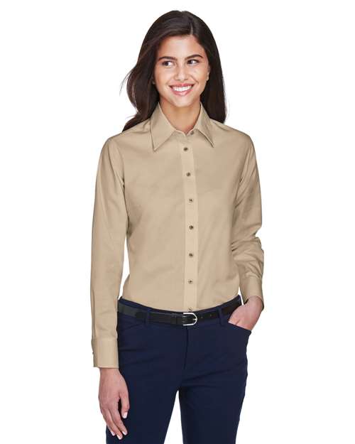 Women's Easy Blend™ Twill Dress Shirt with Stain-Release - M500W 63