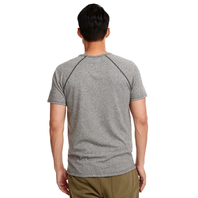 Next Level Apparel Men's Mock Twist Short-Sleeve Raglan T-Shirt 10