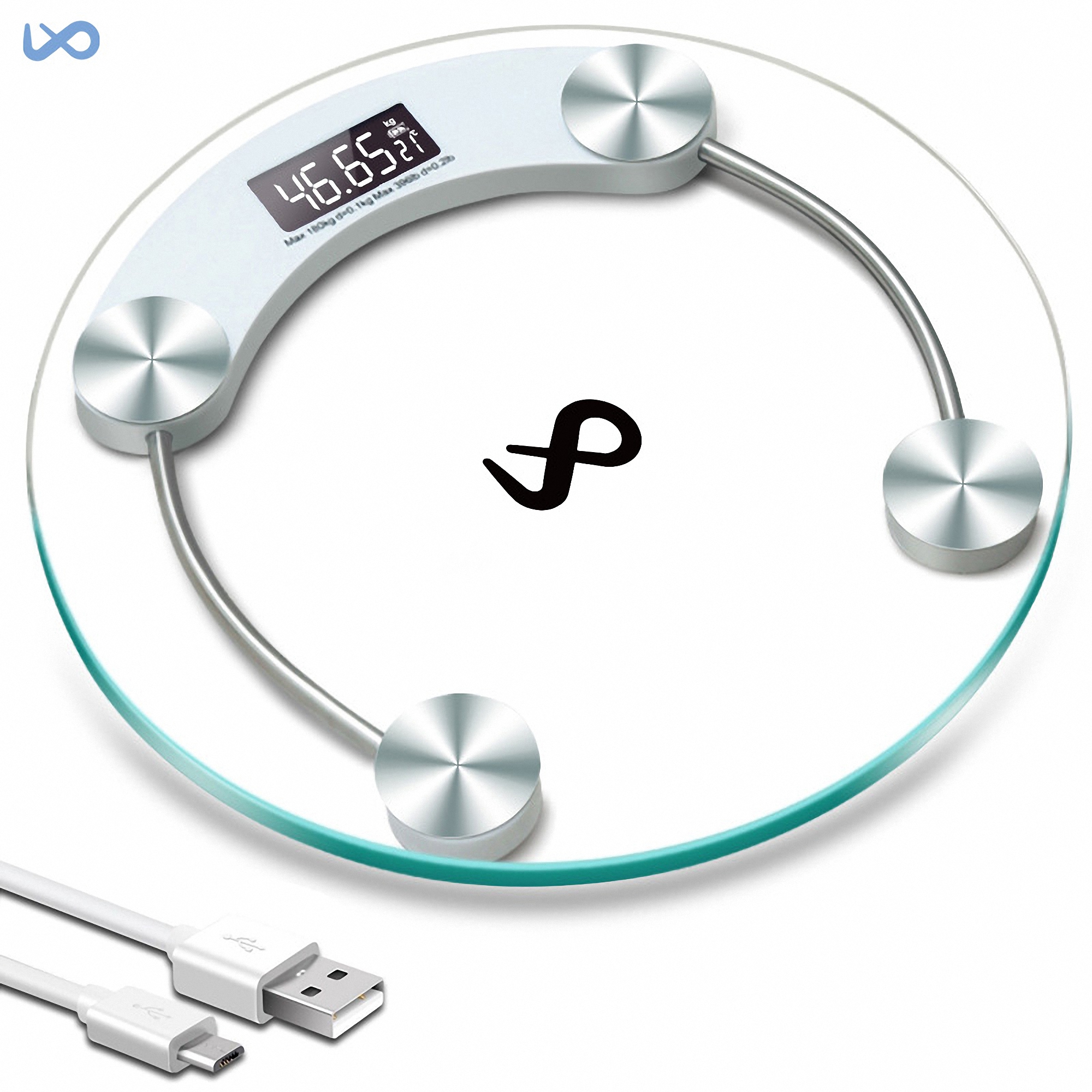Digital USB Charging Body Scale 2