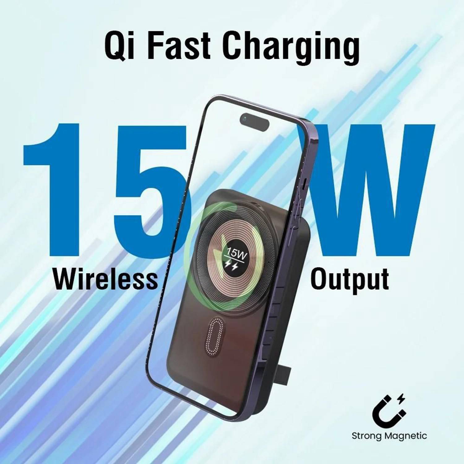 10000mAh Wireless Magnetic Power Bank 1