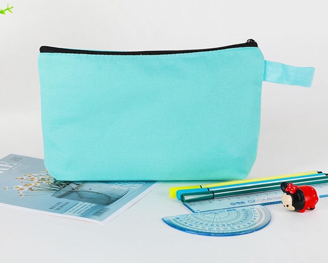 Canvas Pencil Case Makeup Bag 1