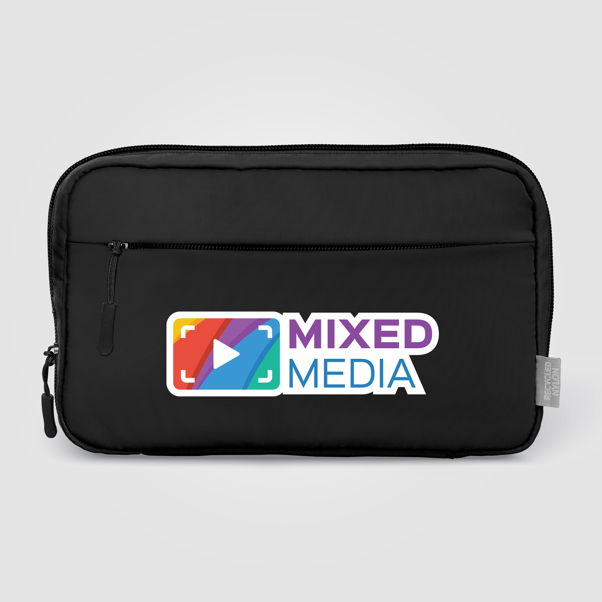 Mercer Recycled Nylon Dual-Pocket Organizer Pouch - 1.5L 1