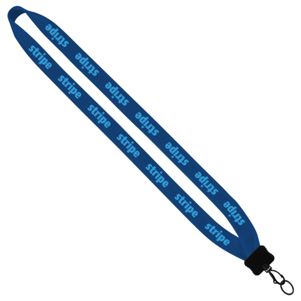 3/4" Cotton Lanyard with Plastic Clamshell & O-Ring 28