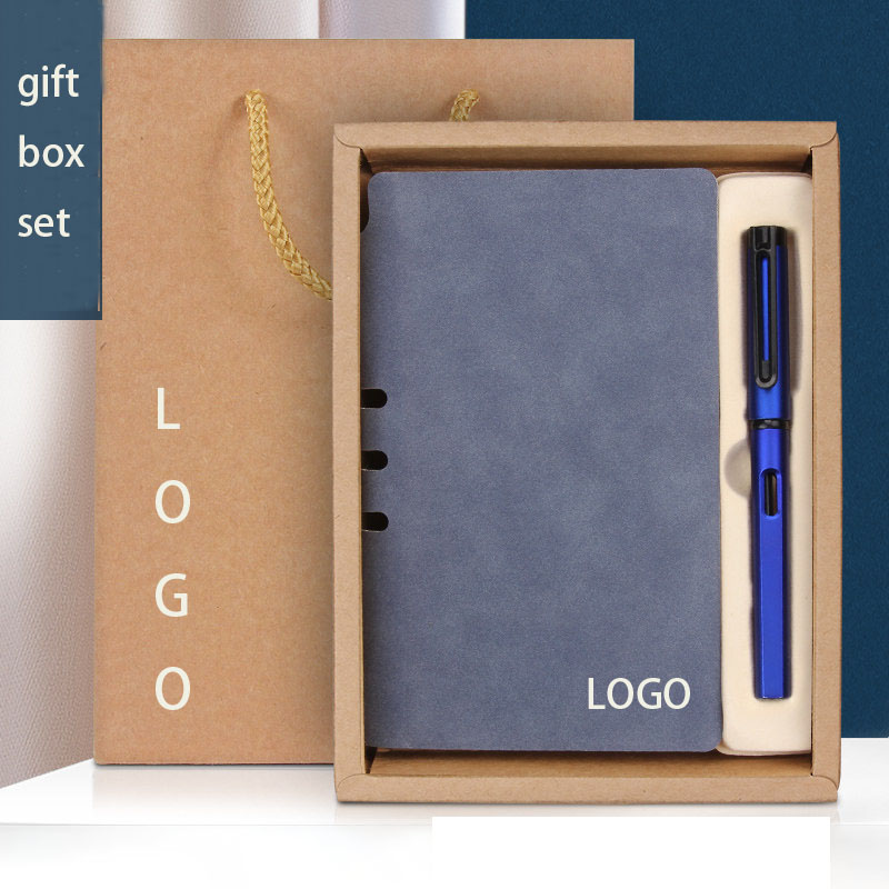 A5 Business Notebook and Pen Gift Box Set 3