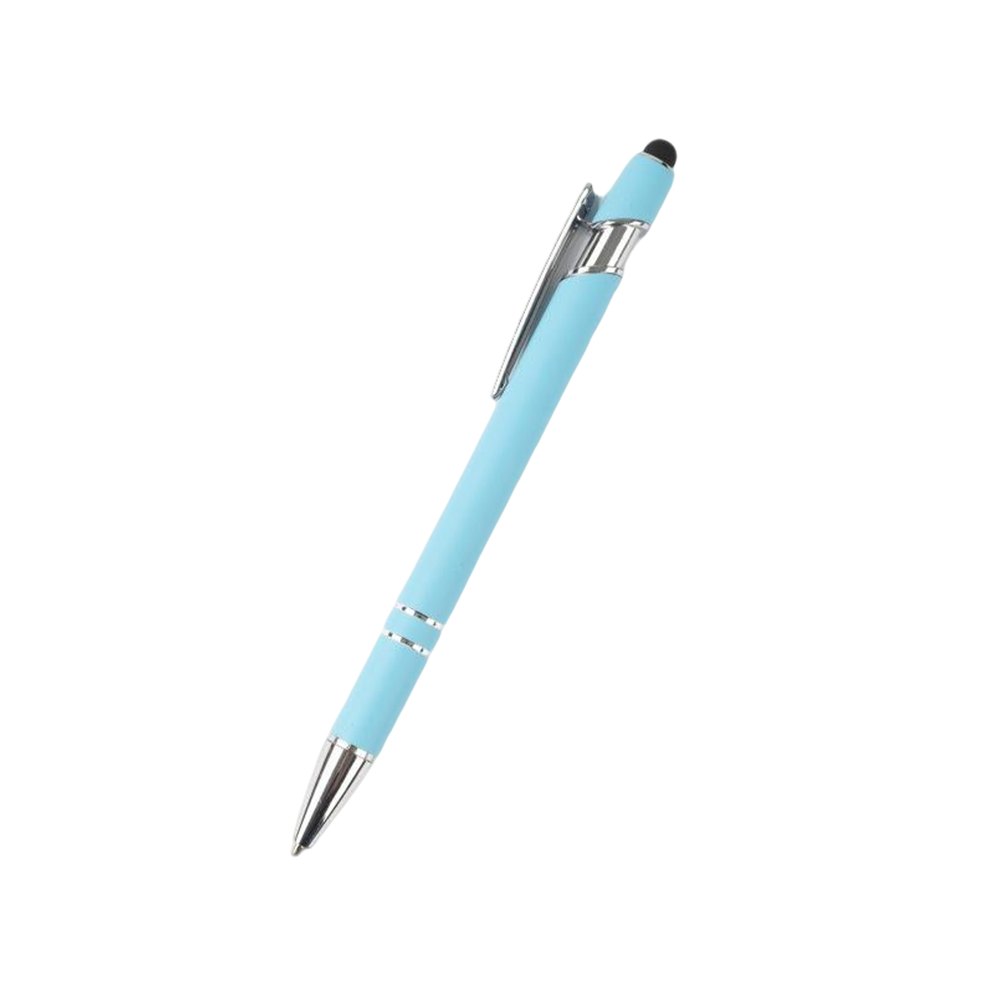 Two In One Stylus Ballpoint Pen Aluminum Barrel 11