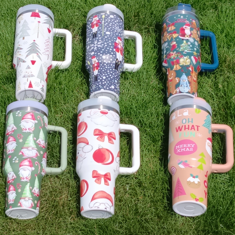 Christmas 40 oz Vacuum Insulated Stainless Steel Tumbler 5