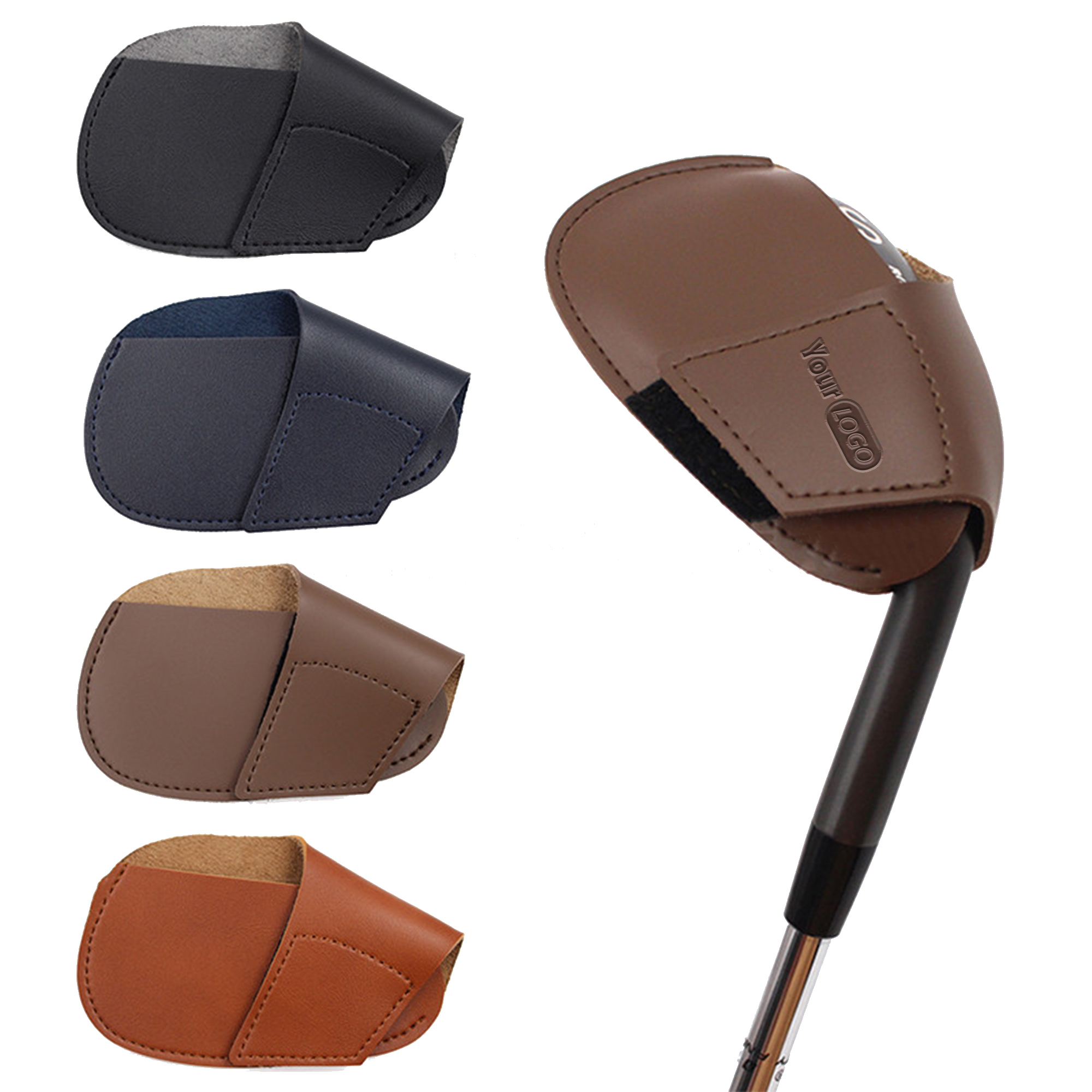 PU Leather Golf Club Headcover 2