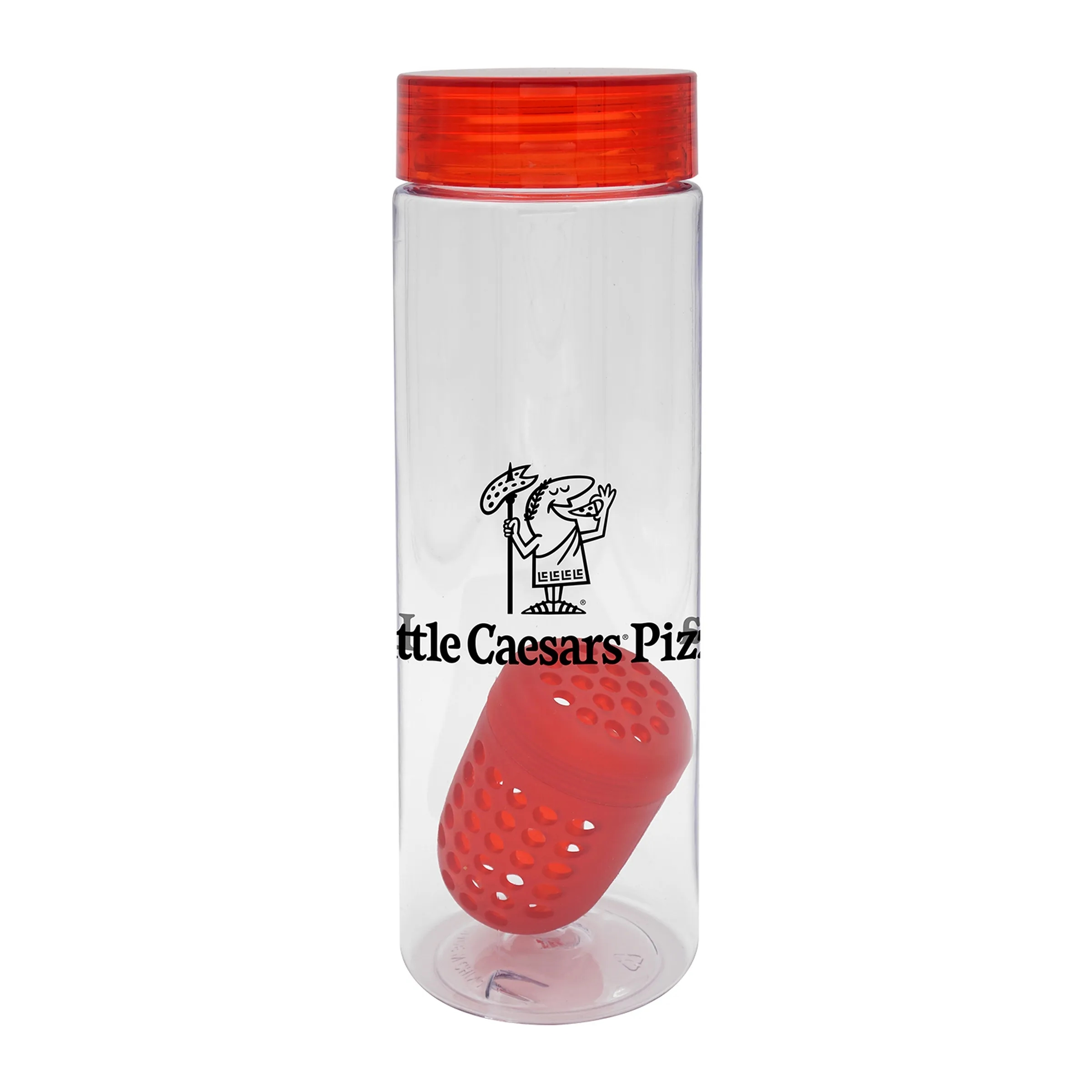 Clear View 24 oz. Recycled Bottle With Floating Infuser 2