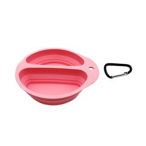 Foldable Stretchable Dual Pet Bowl 22