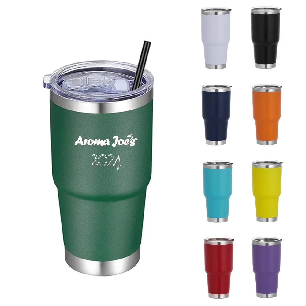 30oz Stainless Steel Insulated Travel Coffee Mug 8