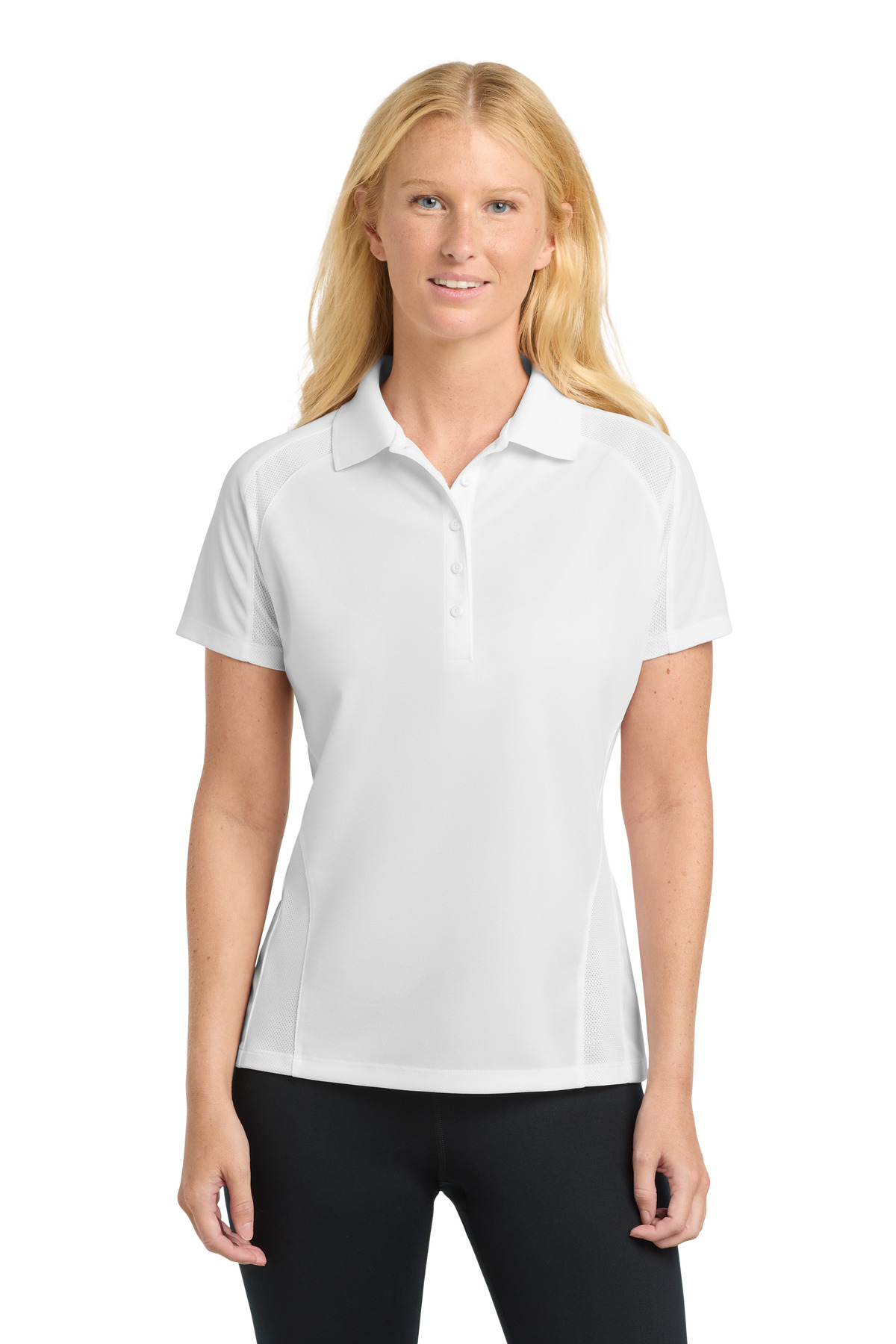 Sport-Tek Women's Dri-Mesh Pro Polo. L474 44