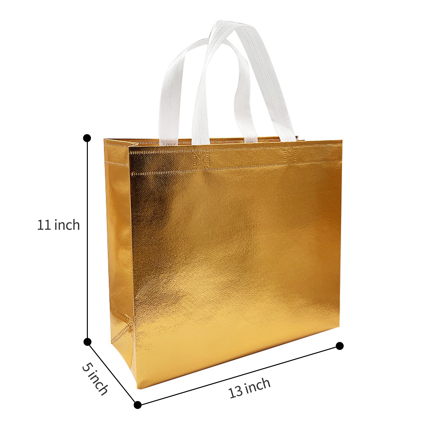 Reusable Shiny Gift Bags with Glossy Finish 2