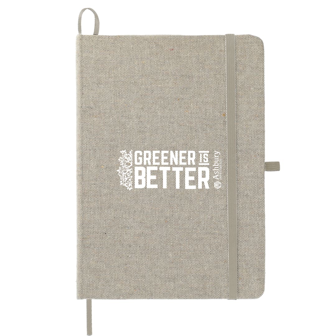 FSC® Mix 5" x 7" Recycled Cotton Bound Notebook 46