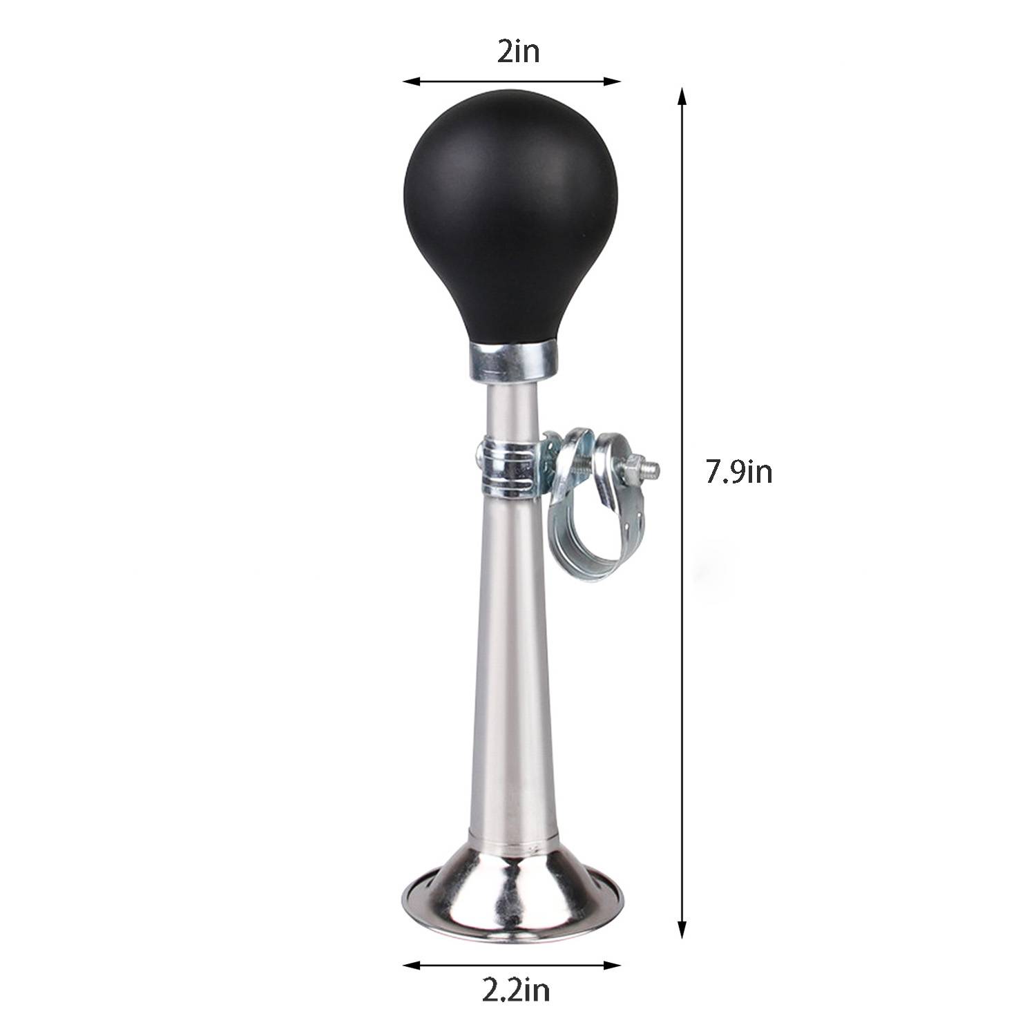 7.9 Inch Classic Bicycle Air Horn Bell 16