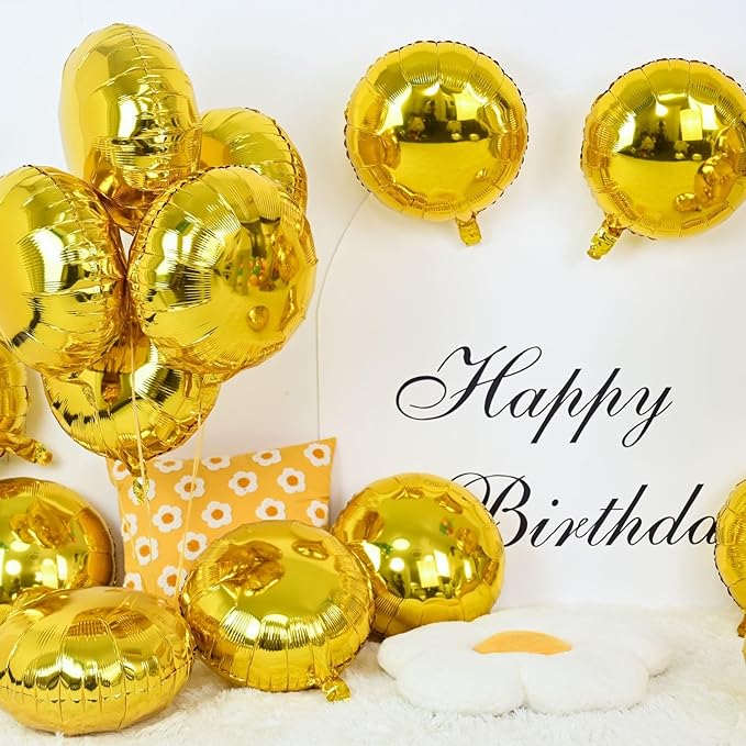 18 Inch Round Shape Foil Mylar Balloon 5