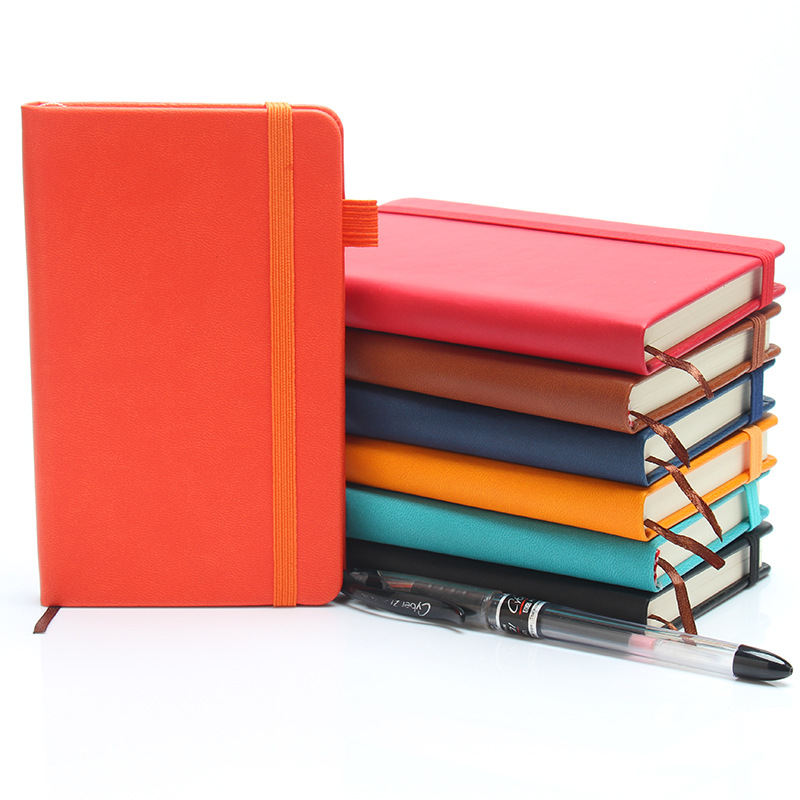 Colour A6 Small Pocket Notebooks With Pu Cover 5