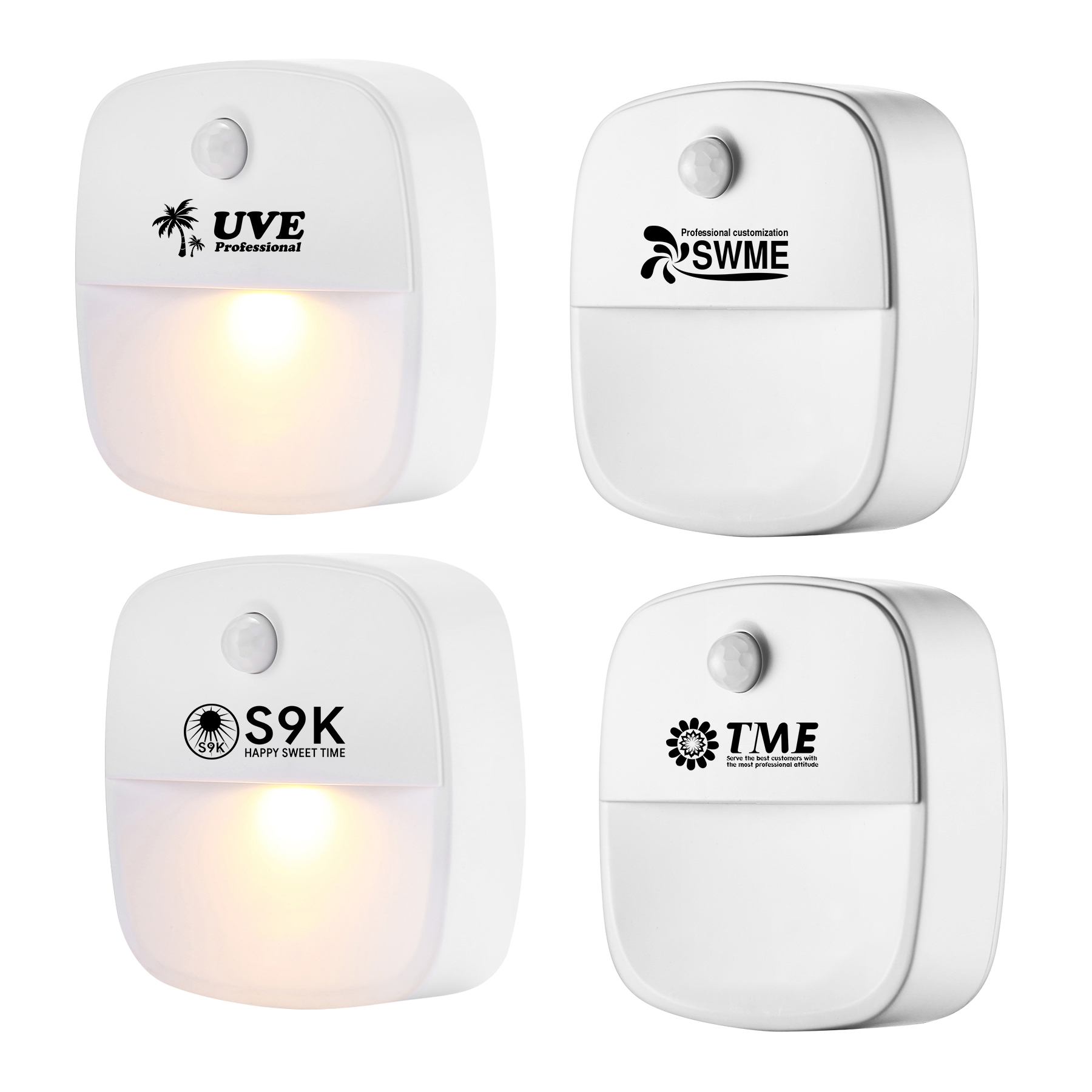 1 LED Motion Sensor Night Light Indoor, Smart 1