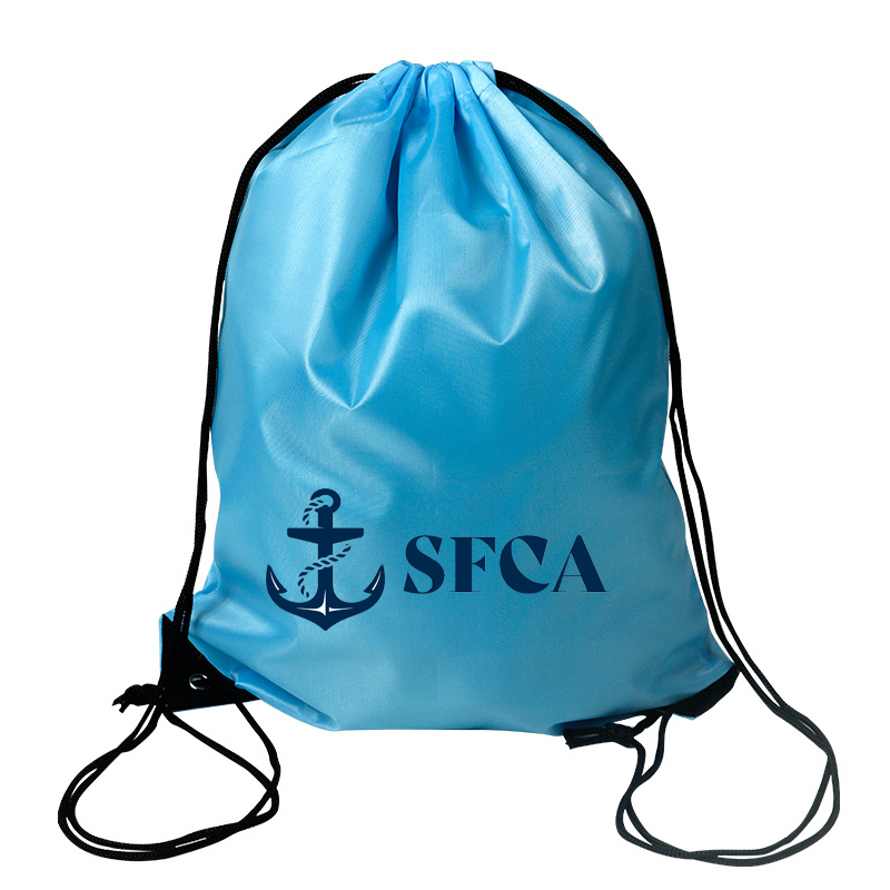 Nylon Drawstring Backpack Drawstring Bag 2