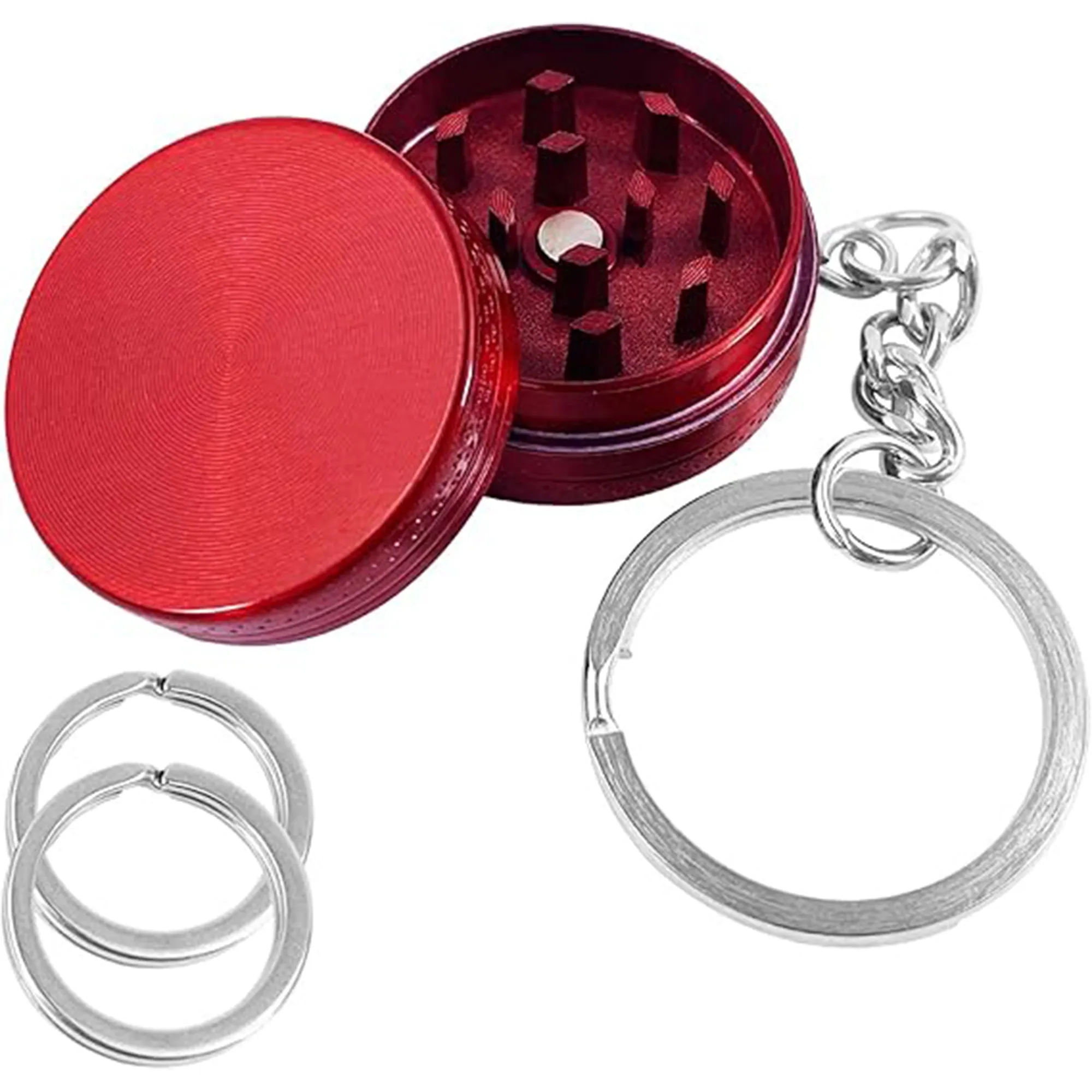 Mini Keychain Metal Spice Grinder 1.18 Inch, custom kitchen gadget with logo imprint 10